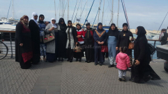  بالصور: رحلة ترفيهية لنساء من اللد والرملة إلى مدينة يافا